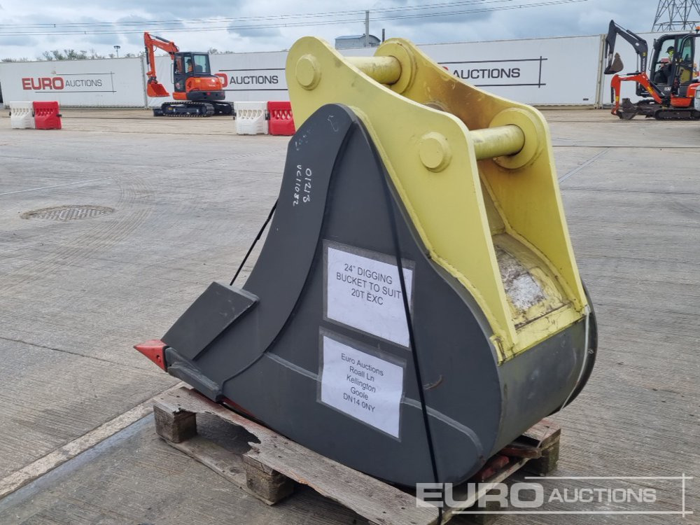 Unused Miller 24" Digging Bucket 80mm Pin to suit 20 Ton Excavator - דלי: תמונה 3 Unused Miller 24" Digging Bucket 80mm Pin to suit 20 Ton Excavator - דלי: תמונה 3
