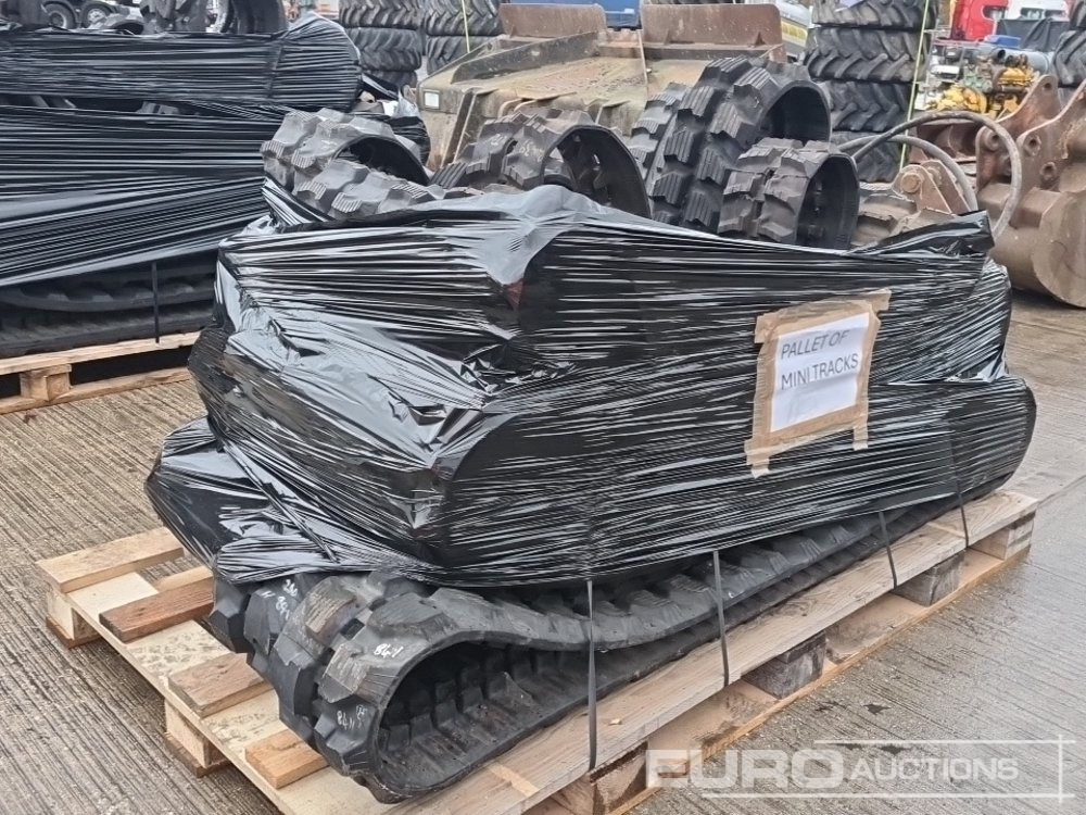 Unused Pallet of Rubber Tracks to suit Mini Excavator - רצועה עבור מכונת בנייה: תמונה 5 Unused Pallet of Rubber Tracks to suit Mini Excavator - רצועה עבור מכונת בנייה: תמונה 5