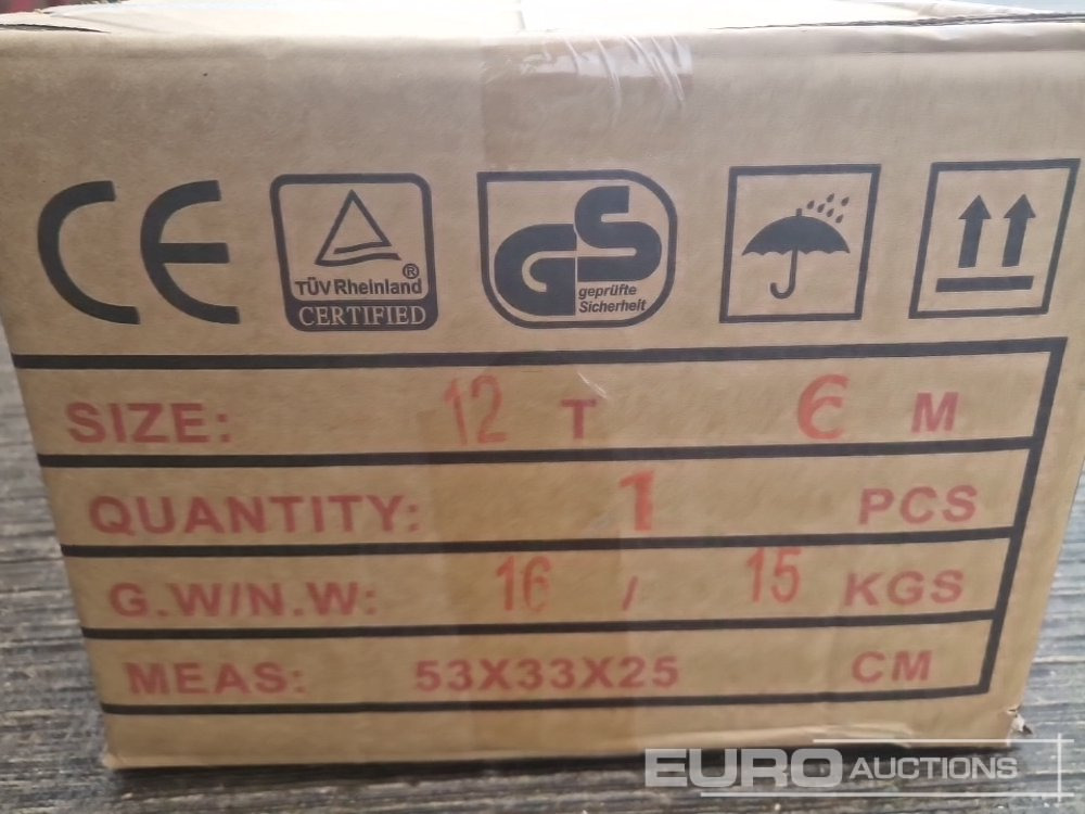 ציוד לטיפול בחומרים Unused Rydam 12 Ton x 6 Meter Flat Lifting Sling: תמונה 6