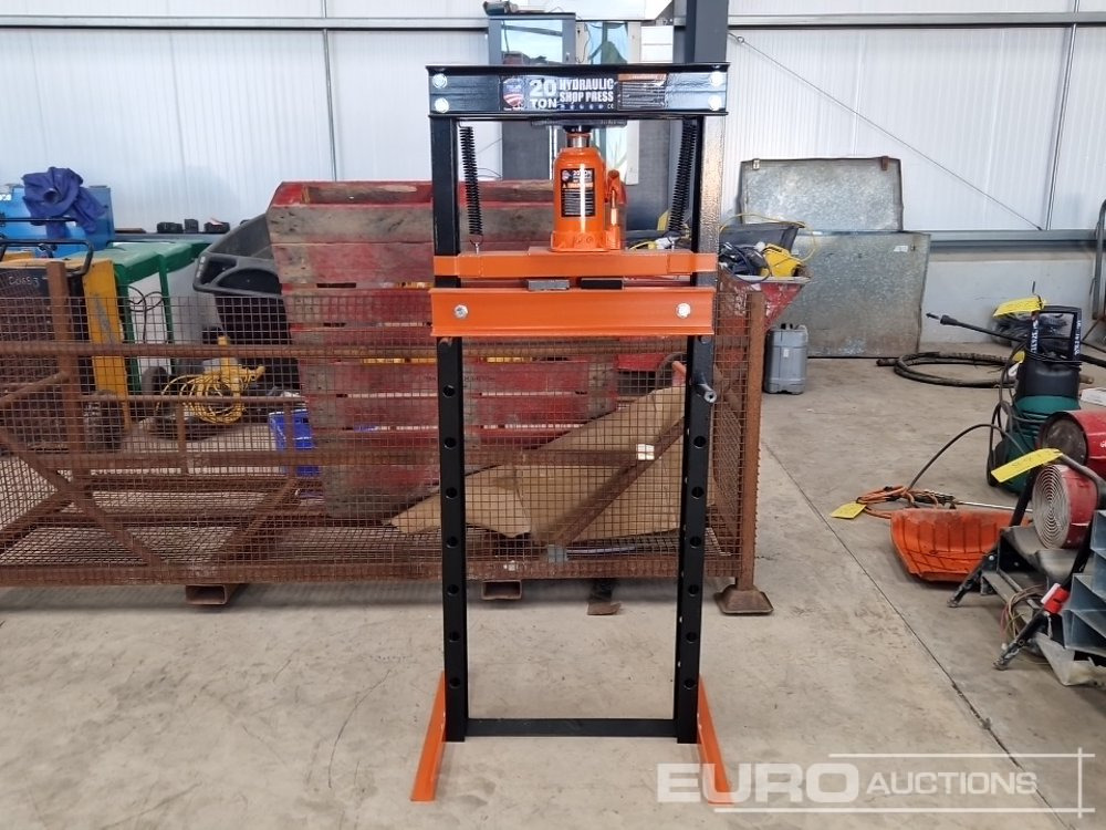 Unused TMUS TM716 20 Ton Shop Press - ציוד לסדנאות: תמונה 1 Unused TMUS TM716 20 Ton Shop Press - ציוד לסדנאות: תמונה 1