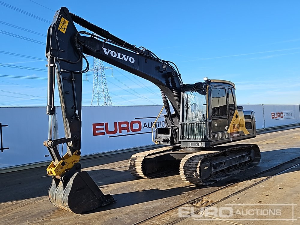Volvo EC140EL - מחפר סורק: תמונה 1 Volvo EC140EL - מחפר סורק: תמונה 1