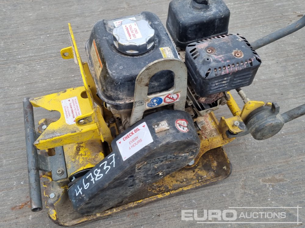 מכונת אספלט Wacker Neuson Petrol Compaction Plate: תמונה 12