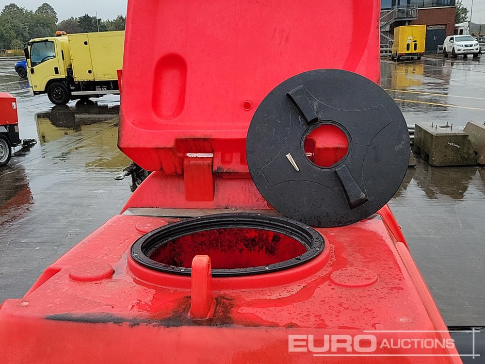 מכל אחסון Western Single Axle Plastic Water Bowser: תמונה 16