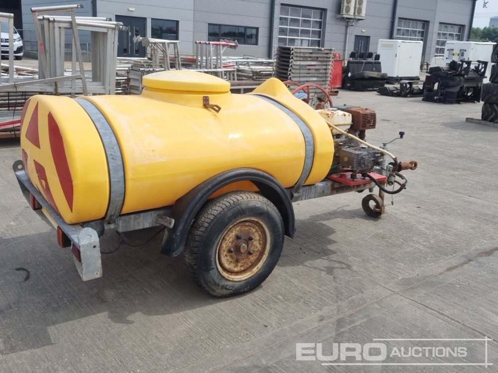 Western Trailers Single Axle Plastic Water Bowser, Honda Pressure Washer - מכונת לניקוי בלחץ: תמונה 5 Western Trailers Single Axle Plastic Water Bowser, Honda Pressure Washer - מכונת לניקוי בלחץ: תמונה 5