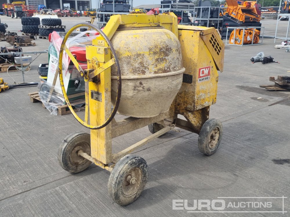 Winget Diesel Cement Mixer, Electric Start Yanmar Engime - מערבל בטון: תמונה 1 Winget Diesel Cement Mixer, Electric Start Yanmar Engime - מערבל בטון: תמונה 1