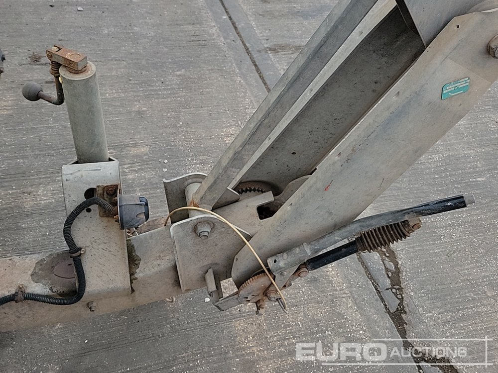 משאבת מים Woma Twin Axle Water Pump, Perkins Engine, Height Adjustable Drawbar: תמונה 14