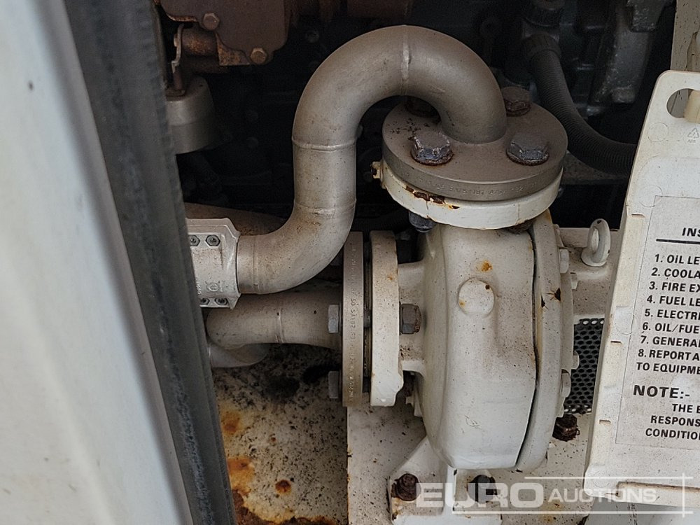 משאבת מים Woma Twin Axle Water Pump, Perkins Engine, Height Adjustable Drawbar: תמונה 21