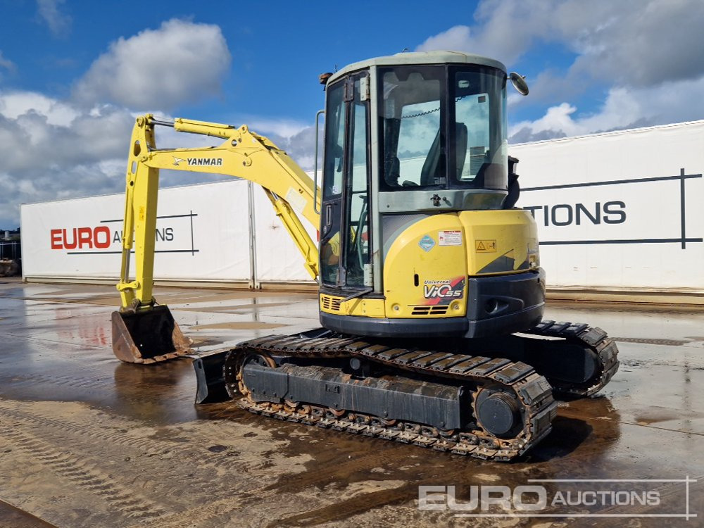 Yanmar Vi055-5B - מיני מחפר: תמונה 3 Yanmar Vi055-5B - מיני מחפר: תמונה 3