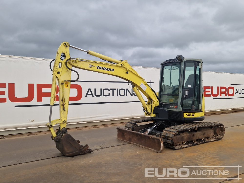 Yanmar Vi055-5B - מיני מחפר: תמונה 1 Yanmar Vi055-5B - מיני מחפר: תמונה 1
