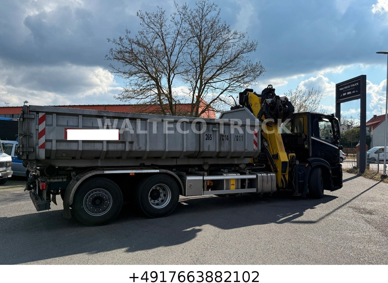 Iveco X Way 460/Abroll HYVA/KRAN TAYFUN/LENKACHSE - משאית הרמת וו: תמונה 4 Iveco X Way 460/Abroll HYVA/KRAN TAYFUN/LENKACHSE - משאית הרמת וו: תמונה 4