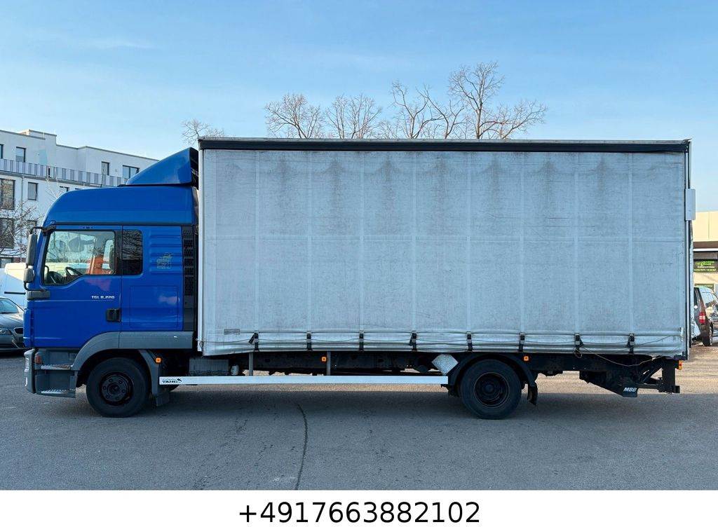 MAN TGL 8.220,NEU MOTOR/LBW/AHK/Schlafkab./6m - משאית וילונות צד: תמונה 2 MAN TGL 8.220,NEU MOTOR/LBW/AHK/Schlafkab./6m - משאית וילונות צד: תמונה 2