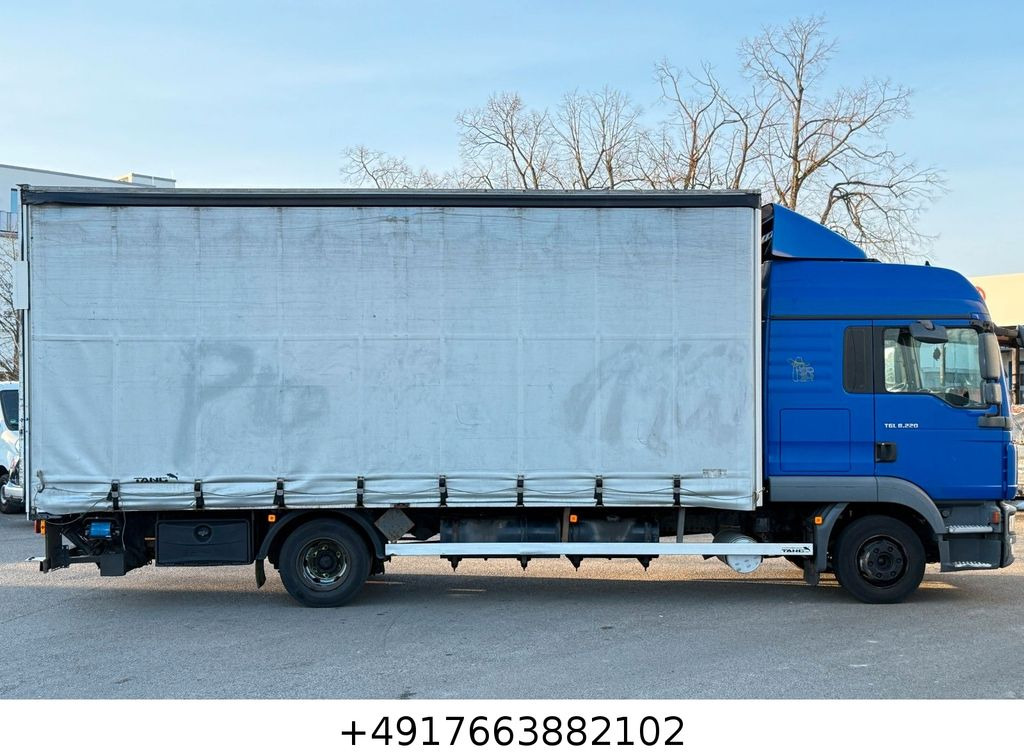 MAN TGL 8.220,NEU MOTOR/LBW/AHK/Schlafkab./6m - משאית וילונות צד: תמונה 3 MAN TGL 8.220,NEU MOTOR/LBW/AHK/Schlafkab./6m - משאית וילונות צד: תמונה 3