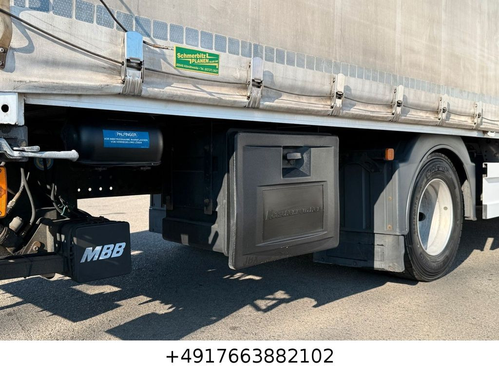 כלי רכב מסחרי עם וילונות צד MAN TGL 8.220/Schlafkabine/Autom./6m/Edscha: תמונה 7