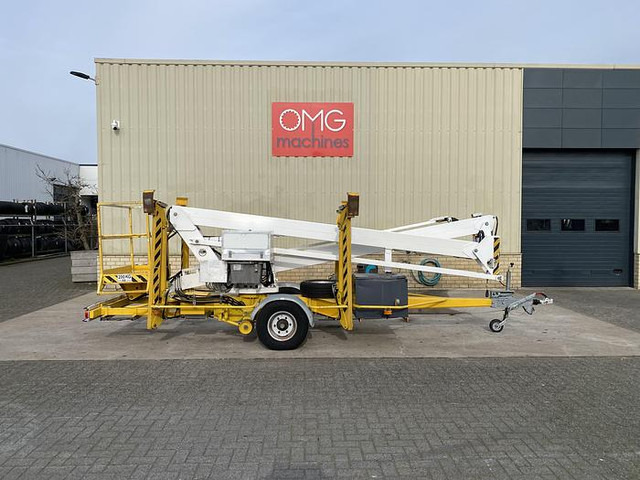קרון נגרר custers R17, Aanhangwagen hoogwerker, 17 meter: תמונה 1