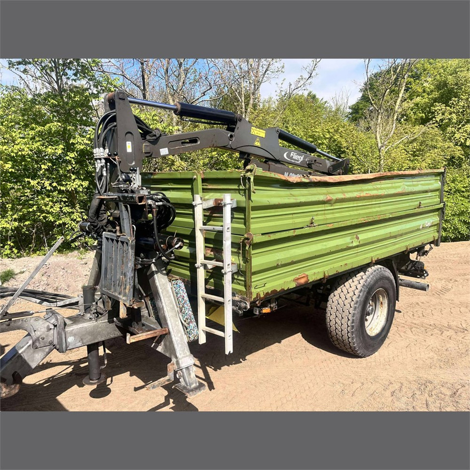 Fliegl 65-40 N - קרון נגרר עם מזהיר: תמונה 2 Fliegl 65-40 N - קרון נגרר עם מזהיר: תמונה 2