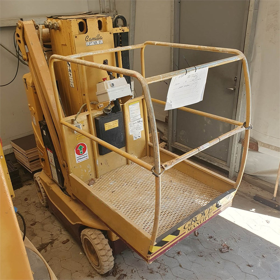 Grove Toucan 800 - מעלית תורן אנכית: תמונה 2 Grove Toucan 800 - מעלית תורן אנכית: תמונה 2