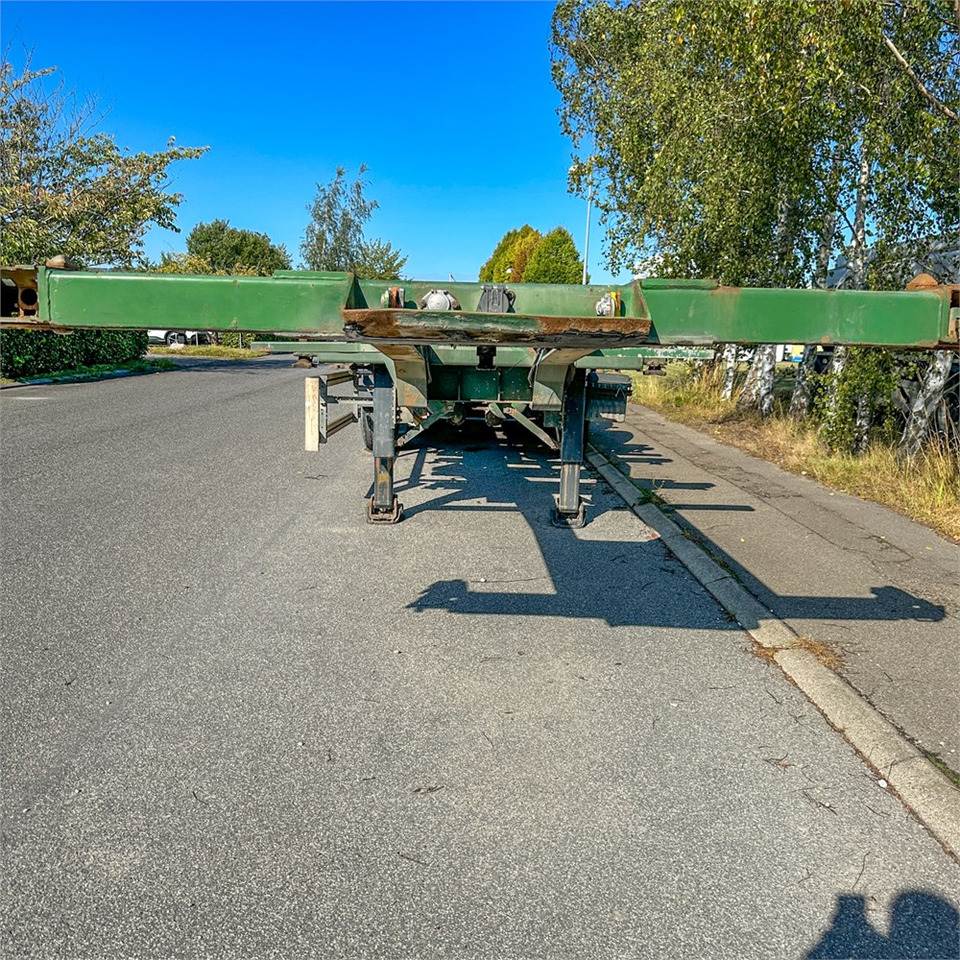 הַחכָּרָה HFR 40 fods container trailer. HFR 40 fods container trailer.: תמונה 7