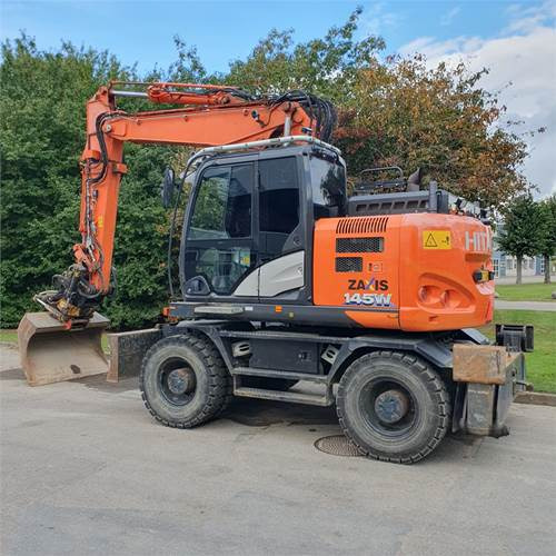 Hitachi ZX145 WT-6 - מחפר גלגלים: תמונה 1 Hitachi ZX145 WT-6 - מחפר גלגלים: תמונה 1