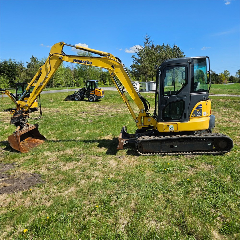 Komatsu PC 55 MR-3 - מיני מחפר: תמונה 1 Komatsu PC 55 MR-3 - מיני מחפר: תמונה 1