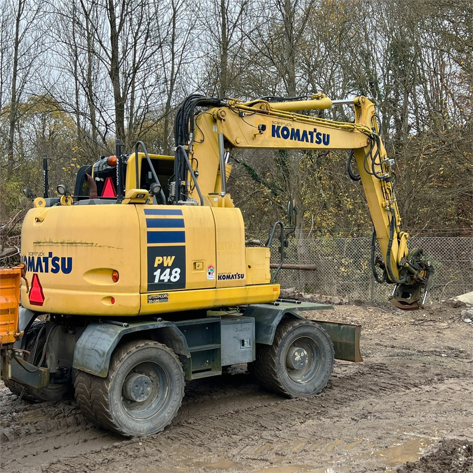 Komatsu PW148-10 - מחפר גלגלים: תמונה 1 Komatsu PW148-10 - מחפר גלגלים: תמונה 1
