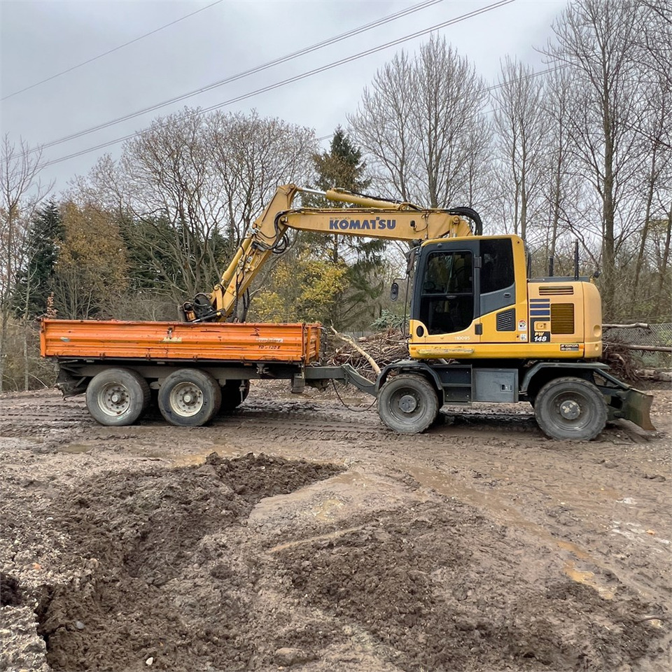 Komatsu PW148-10 - מחפר גלגלים: תמונה 5 Komatsu PW148-10 - מחפר גלגלים: תמונה 5