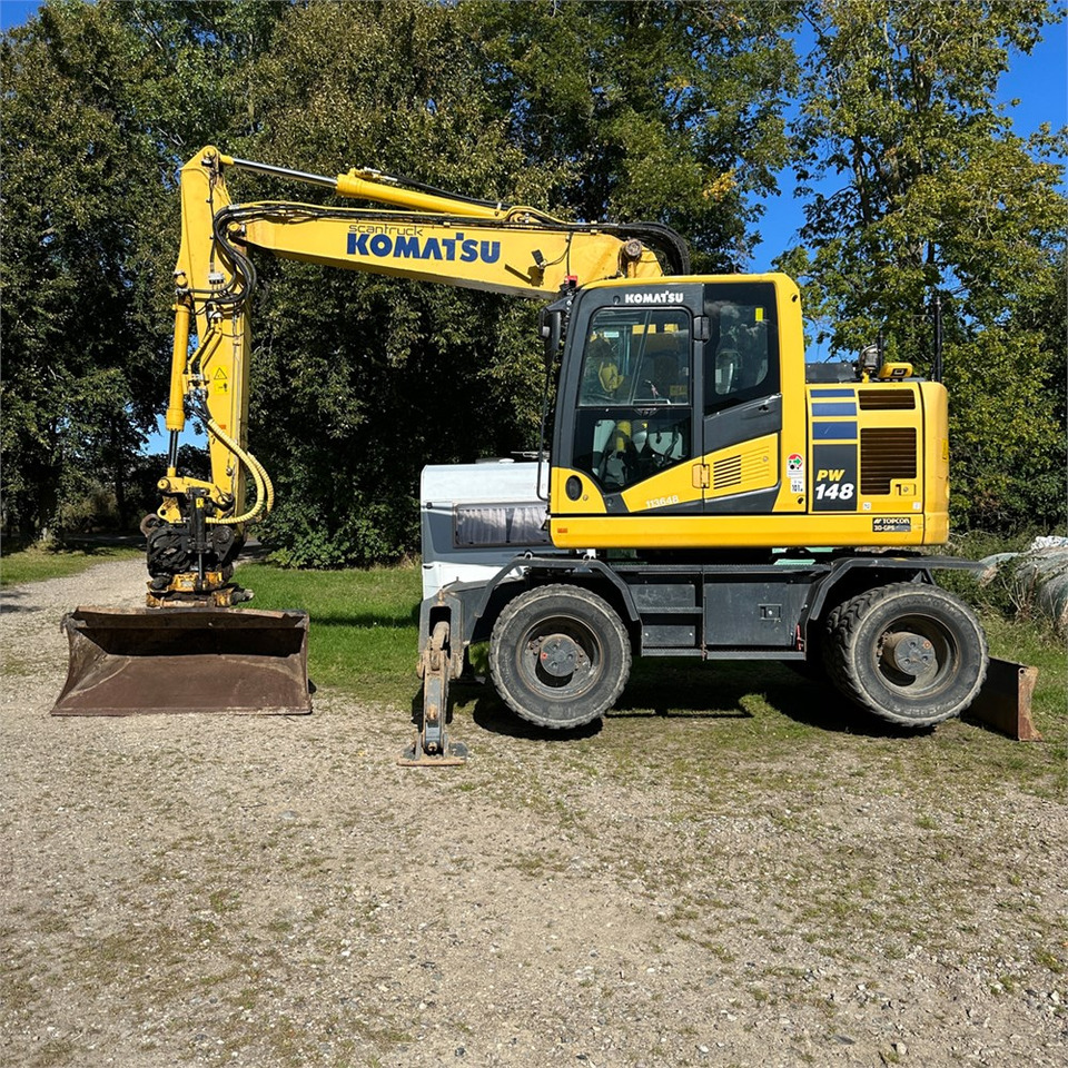 Komatsu PW148-11 - מחפר גלגלים: תמונה 2 Komatsu PW148-11 - מחפר גלגלים: תמונה 2