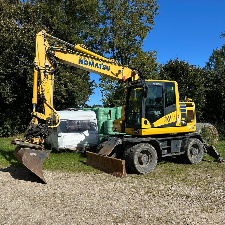 Komatsu PW148-11 - מחפר גלגלים: תמונה 3 Komatsu PW148-11 - מחפר גלגלים: תמונה 3