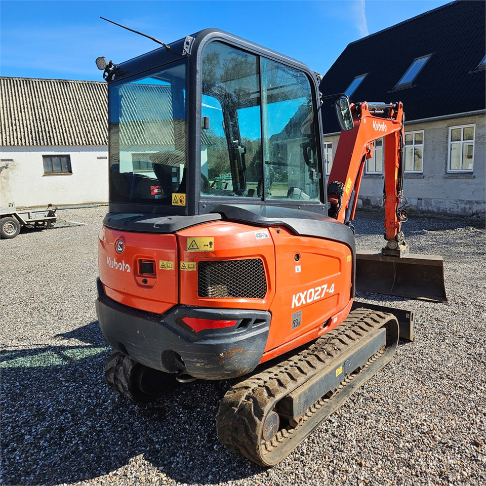 Kubota KX027-4 - מיני מחפר: תמונה 3 Kubota KX027-4 - מיני מחפר: תמונה 3