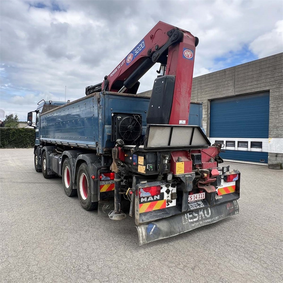 MAN TGS 35.510 8x4 BL - משאית מנוף, משאית צד נופל/ שטוחה: תמונה 5 MAN TGS 35.510 8x4 BL - משאית מנוף, משאית צד נופל/ שטוחה: תמונה 5