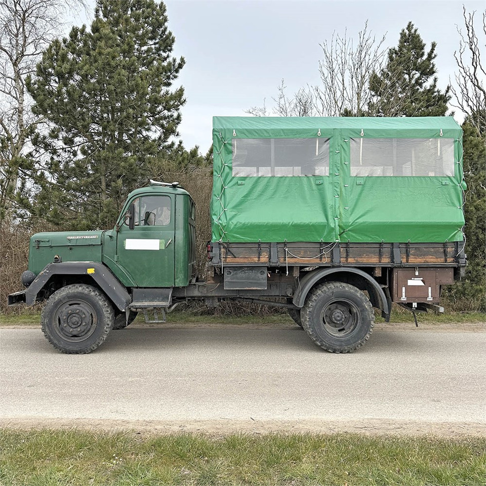 Magirus Deutz 125 A - משאית וילונות צד: תמונה 3 Magirus Deutz 125 A - משאית וילונות צד: תמונה 3