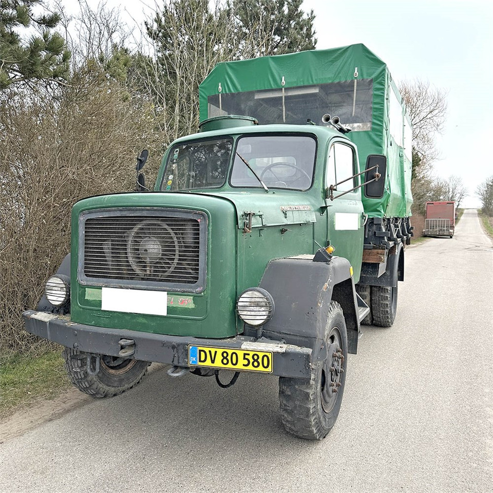 Magirus Deutz 125 A - משאית וילונות צד: תמונה 2 Magirus Deutz 125 A - משאית וילונות צד: תמונה 2