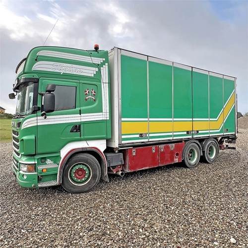 Scania R500 - משאית תיבה: תמונה 1 Scania R500 - משאית תיבה: תמונה 1