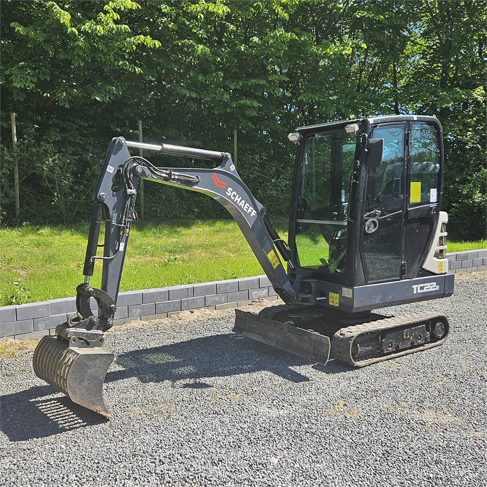 Schaeff TC22 - מיני מחפר: תמונה 3 Schaeff TC22 - מיני מחפר: תמונה 3