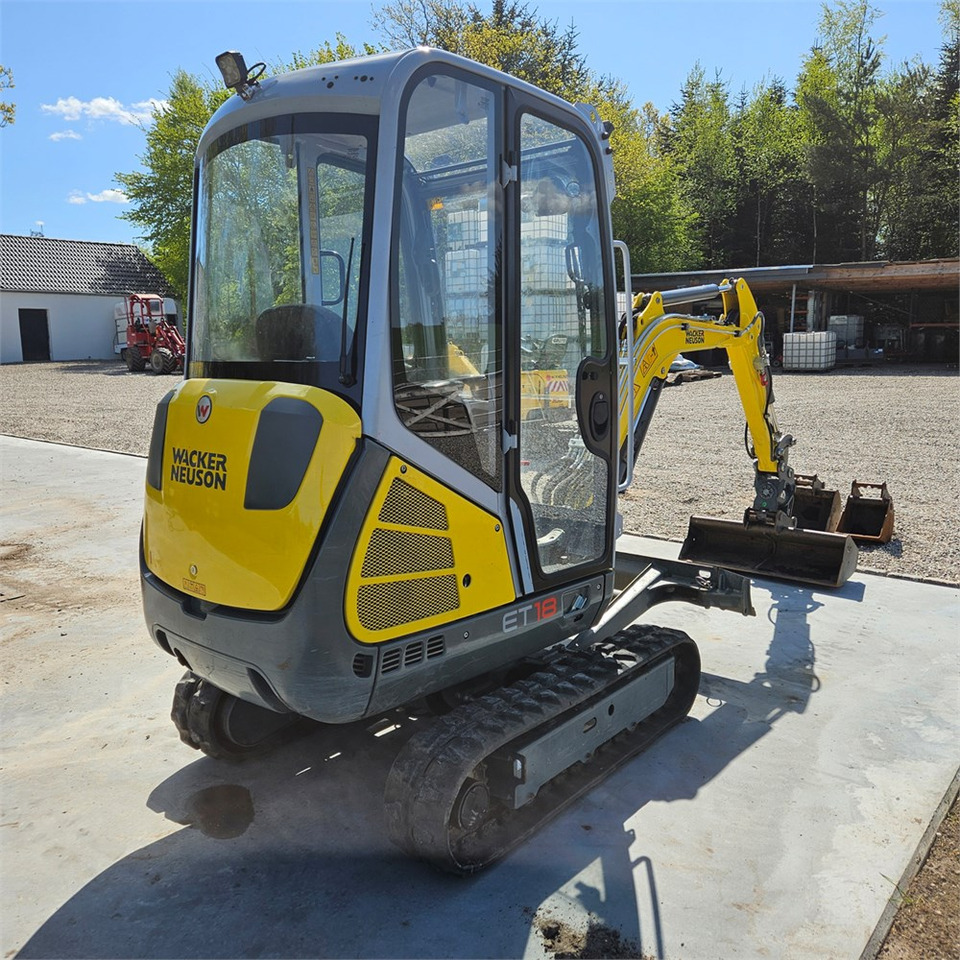 Wacker Neuson ET18 - מיני מחפר: תמונה 5 Wacker Neuson ET18 - מיני מחפר: תמונה 5