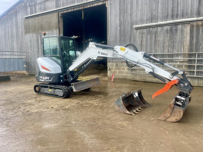Bobcat E 34 - מיני מחפר: תמונה 1 Bobcat E 34 - מיני מחפר: תמונה 1