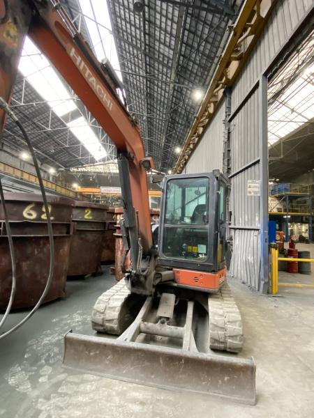 Hitachi ZAXIS 55U-6 CLR - מיני מחפר: תמונה 3 Hitachi ZAXIS 55U-6 CLR - מיני מחפר: תמונה 3