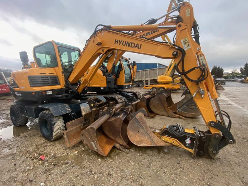 Hyundai ROBEX 55W-9A - מחפר גלגלים: תמונה 3 Hyundai ROBEX 55W-9A - מחפר גלגלים: תמונה 3