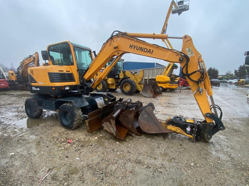 Hyundai ROBEX 55W-9A - מחפר גלגלים: תמונה 2 Hyundai ROBEX 55W-9A - מחפר גלגלים: תמונה 2