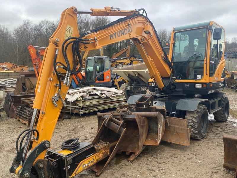 Hyundai ROBEX 55W-9A - מחפר גלגלים: תמונה 1 Hyundai ROBEX 55W-9A - מחפר גלגלים: תמונה 1