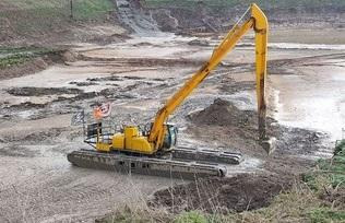 Jcb BIGFLOAT JS 220LC - מחפר סורק: תמונה 1 Jcb BIGFLOAT JS 220LC - מחפר סורק: תמונה 1