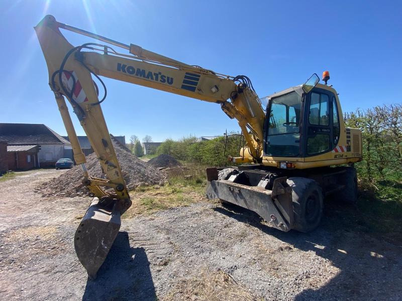 Komatsu PW 130ES-6K - מחפר גלגלים: תמונה 1 Komatsu PW 130ES-6K - מחפר גלגלים: תמונה 1