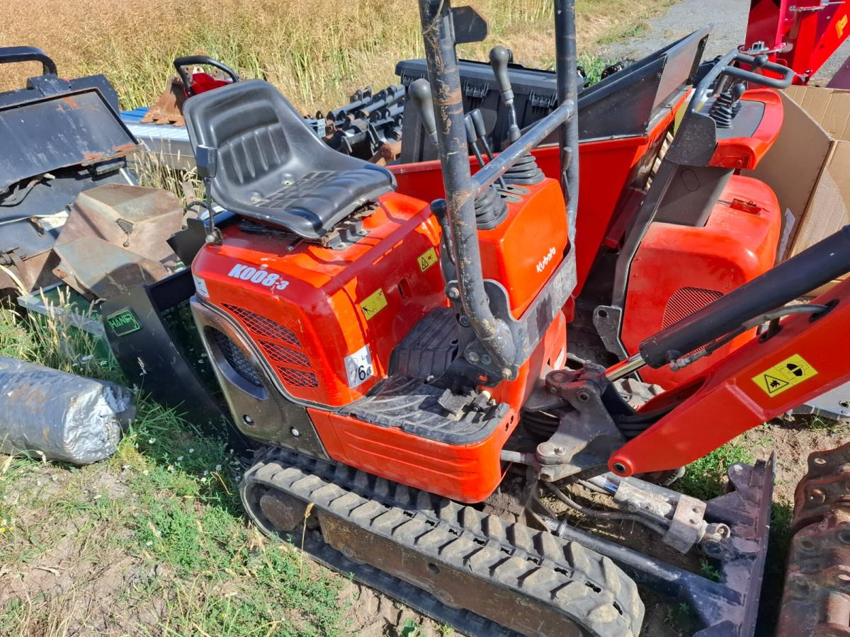 Kubota K 008-3 - מיני מחפר: תמונה 2 Kubota K 008-3 - מיני מחפר: תמונה 2