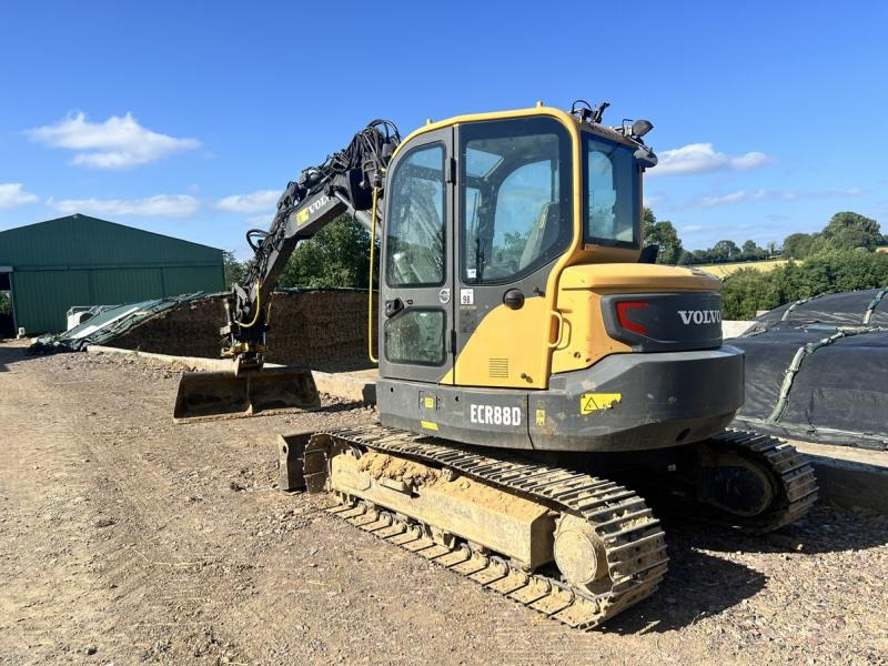 Volvo ECR 88D - מיני מחפר: תמונה 3 Volvo ECR 88D - מיני מחפר: תמונה 3