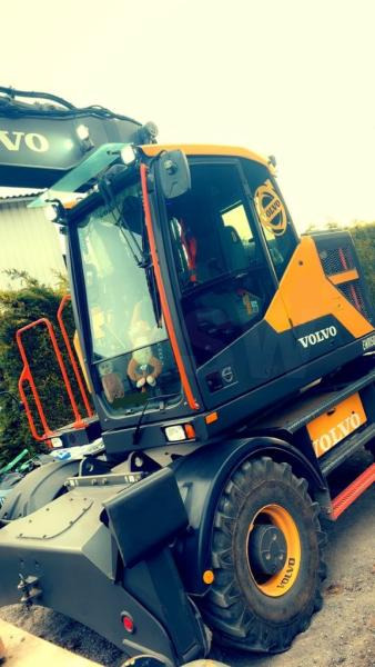 Volvo EWR 150 - מחפר גלגלים: תמונה 4 Volvo EWR 150 - מחפר גלגלים: תמונה 4