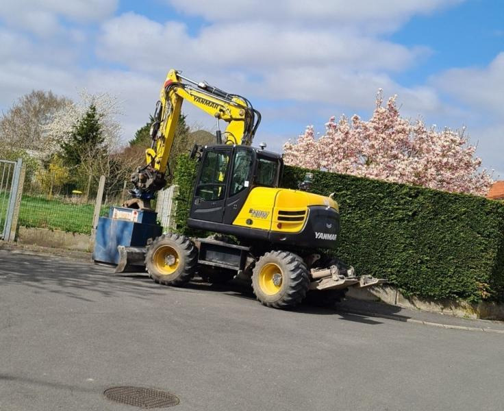 Yanmar B 110 W - מחפר גלגלים: תמונה 2 Yanmar B 110 W - מחפר גלגלים: תמונה 2