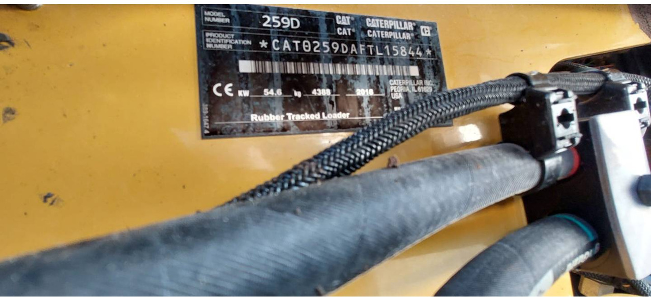 CAT 259D - מעמיס זוחל: תמונה 5 CAT 259D - מעמיס זוחל: תמונה 5