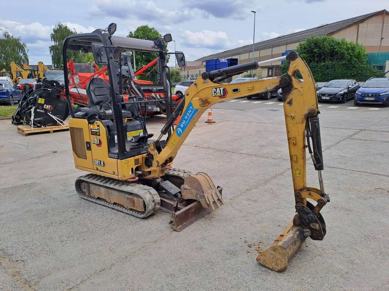 CAT 301.8 - מחפר סורק: תמונה 1 CAT 301.8 - מחפר סורק: תמונה 1