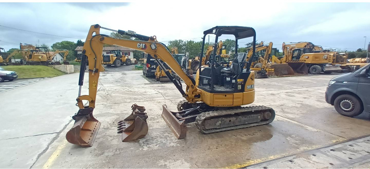 CAT 303.5E CR - מחפר סורק: תמונה 2 CAT 303.5E CR - מחפר סורק: תמונה 2