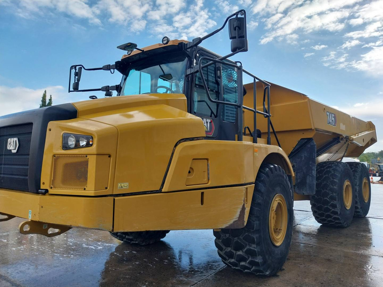 CAT 745 - מסיר פסולת מפרקי: תמונה 1 CAT 745 - מסיר פסולת מפרקי: תמונה 1