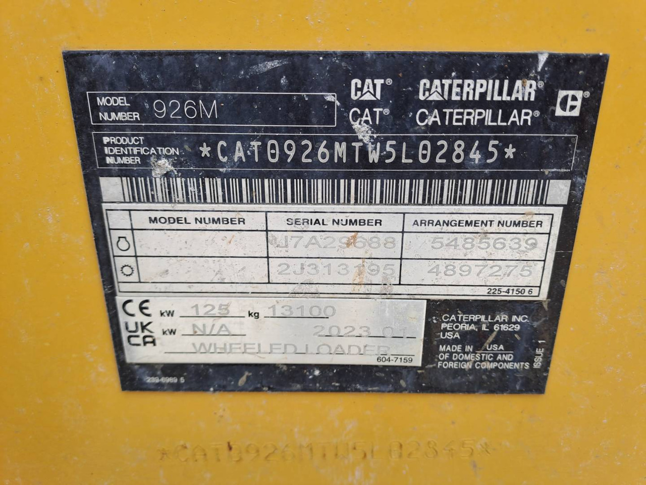 מעמיס גלגלים CAT 926M: תמונה 13